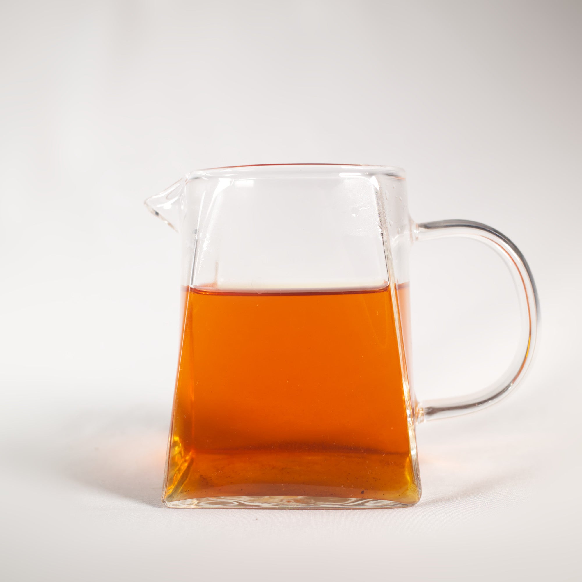 Little Red Cup Tea Glass Teapot, 300ml, Heat Resistant Borosilicate, Perfect for One or Two People, Small Tea Server
