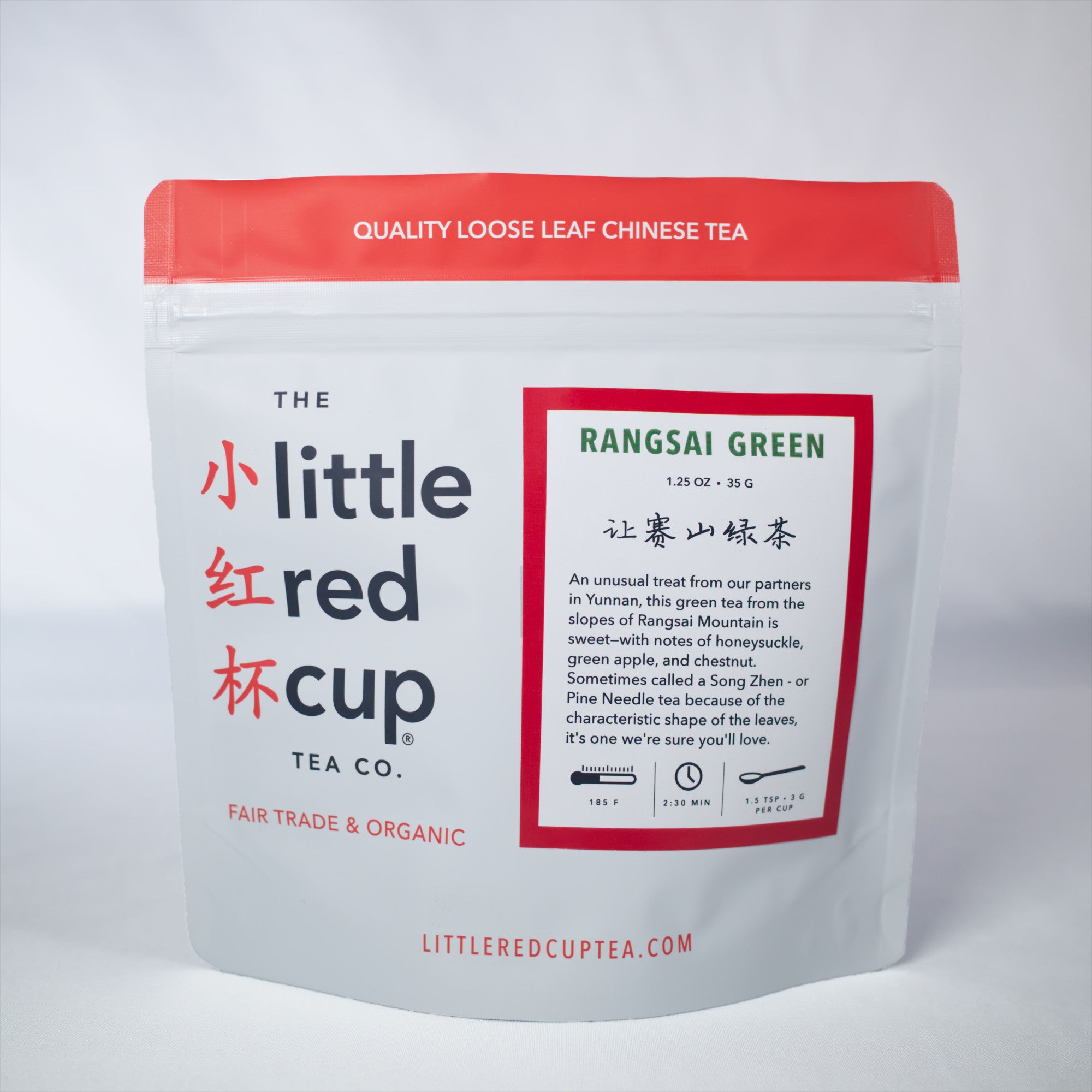 Rangsai Green Tea | Whole Leaf Fair Trade Organic Chinese Tea – Little ...